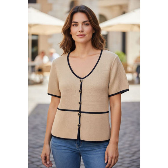 Vintage St. John Collection by Marie Gray sweater blazer size 4